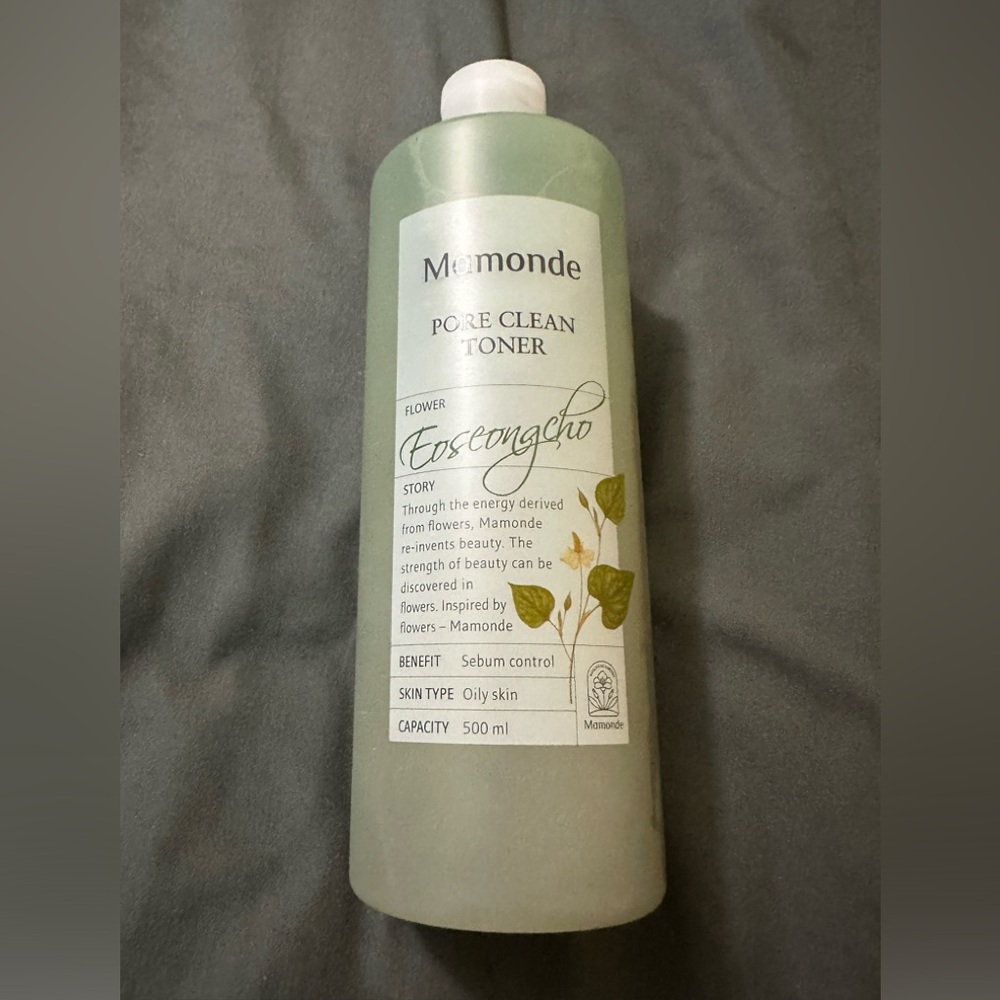 mamonde pore clean toner 500ml
